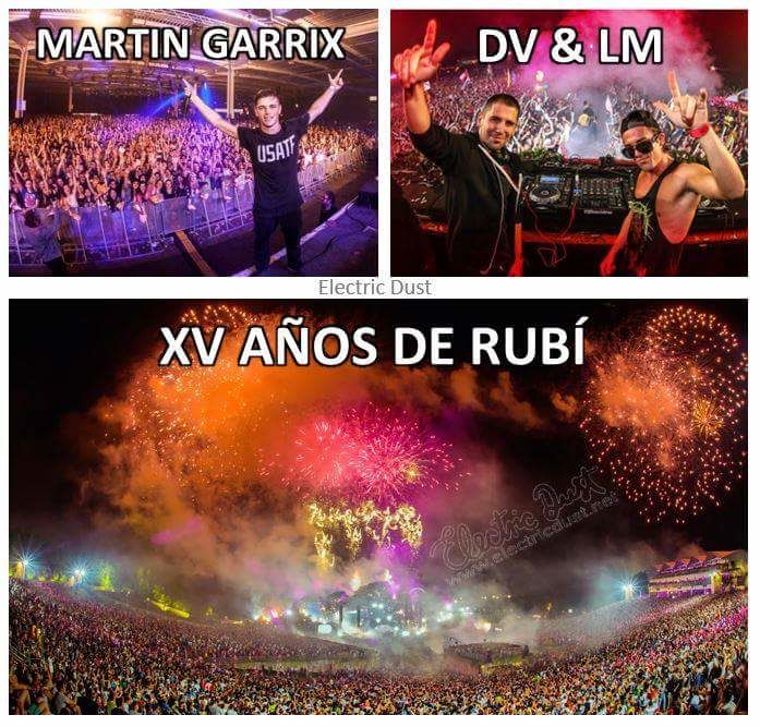 Los Xv de Rubí sería la fiesta del año.