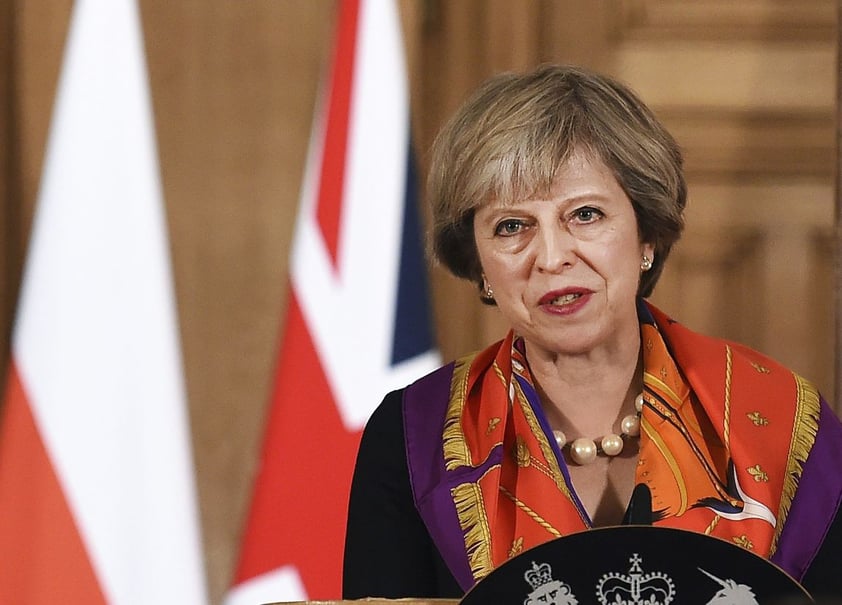 13.- Theresa May, Primer ministro de Reino Unido.