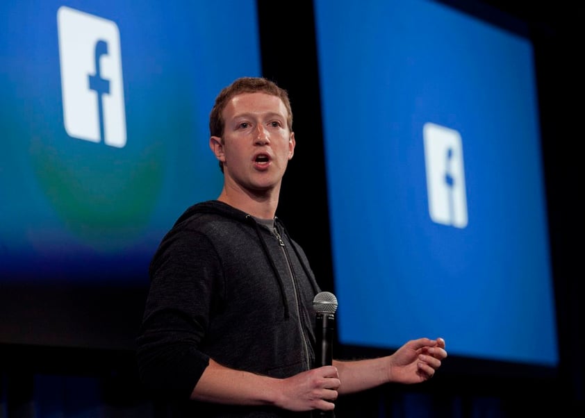 10.- Mark Zuckerberg, CEO y cofundador de Facebook,