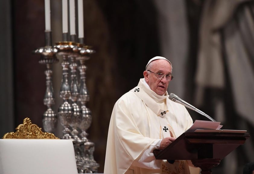 5.- Papa Francisco, jefe de la Iglesia católica.