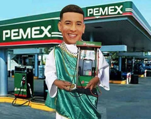 El tema musical La Gasolina del rapero Daddy Yankee, fue otra representación de los memes en las redes sociales.