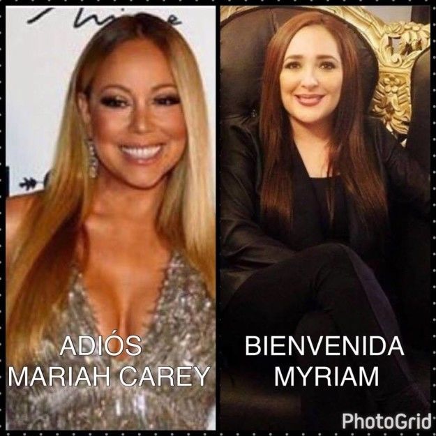 De todas formas Mariah Carey ya pasó de moda...