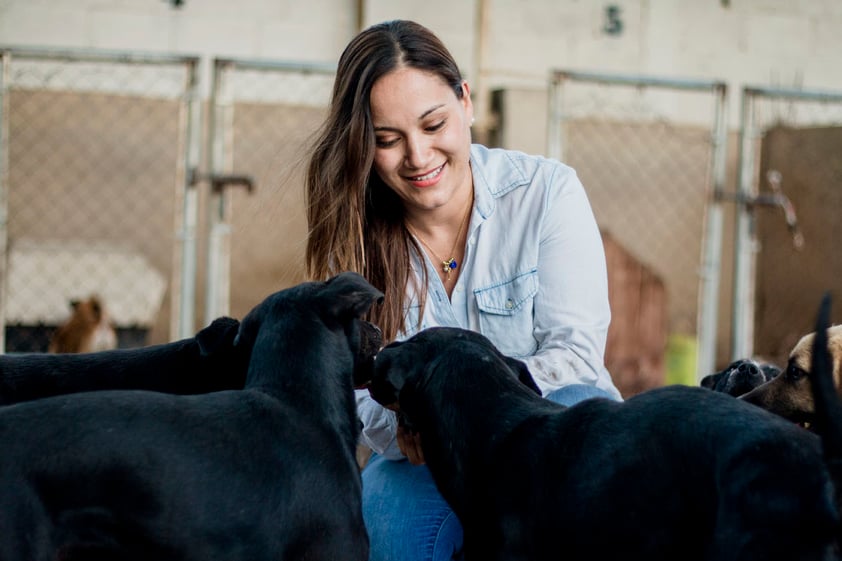 Desde que Martha era pequeña siempre tuvo la ilusión de tener un albergue y ayudar a los animales.