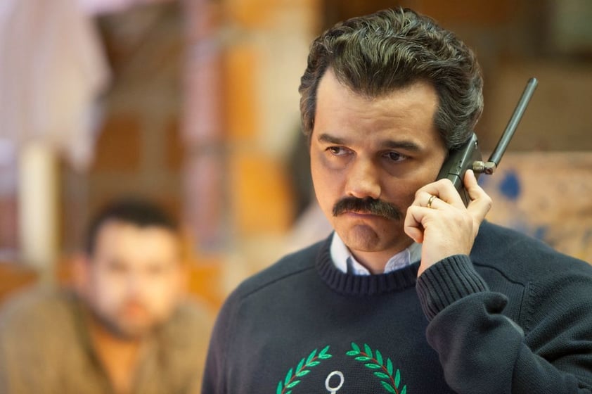 El actor Wagner Moura lo interpretó en la serie de Netflix, Narcos en sus dos temporadas.