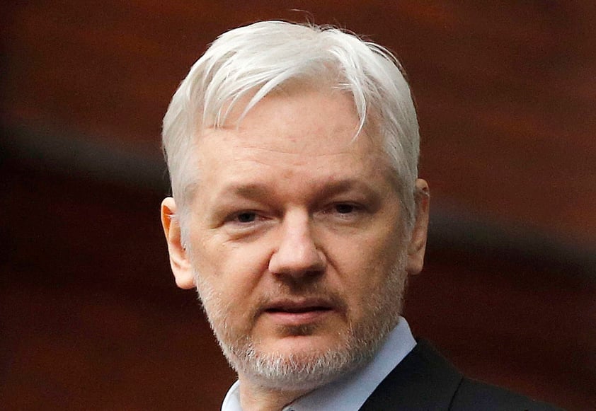 Julian Assange, fundador de la plataforma para publicar información confidencial WikiLeaks.