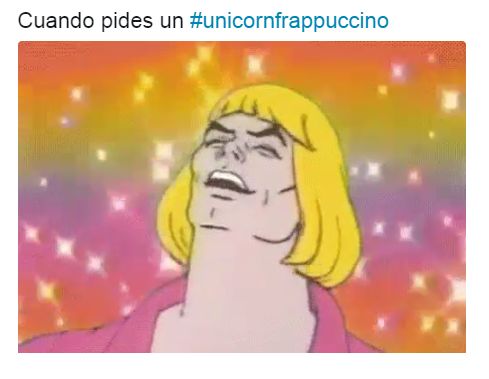 Memes 'prueban' el nuevo Unicorn Frapuccino de Starbucks