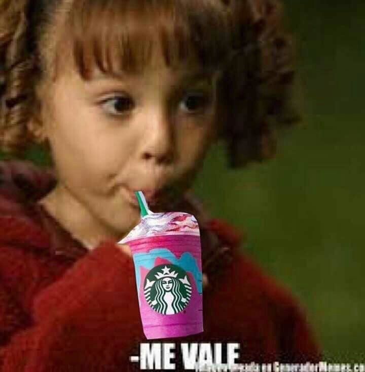 Memes 'prueban' el nuevo Unicorn Frapuccino de Starbucks