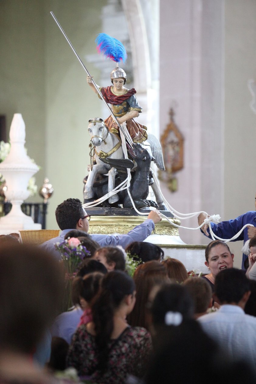 En Europa a San Jorge se le aprecia como una figura de superación y contra la tiranía.