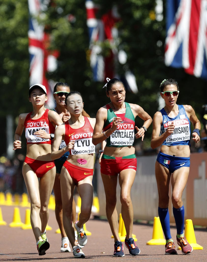 En el Mundial de Londres, la mexicana de 28 años, la brecha fue de solo un segundo.