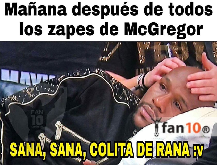 Mayweather y Mcgregor son golpeados por los memes