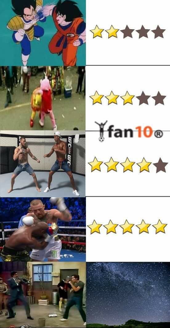 Mayweather y Mcgregor son golpeados por los memes