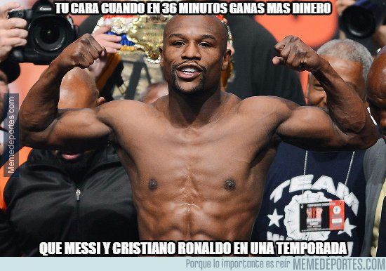 Mayweather y Mcgregor son golpeados por los memes