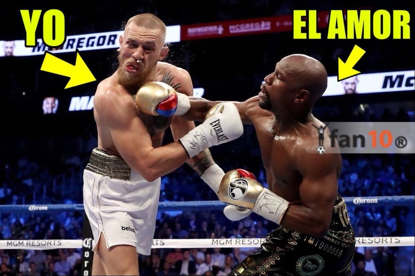 Mayweather y Mcgregor son golpeados por los memes