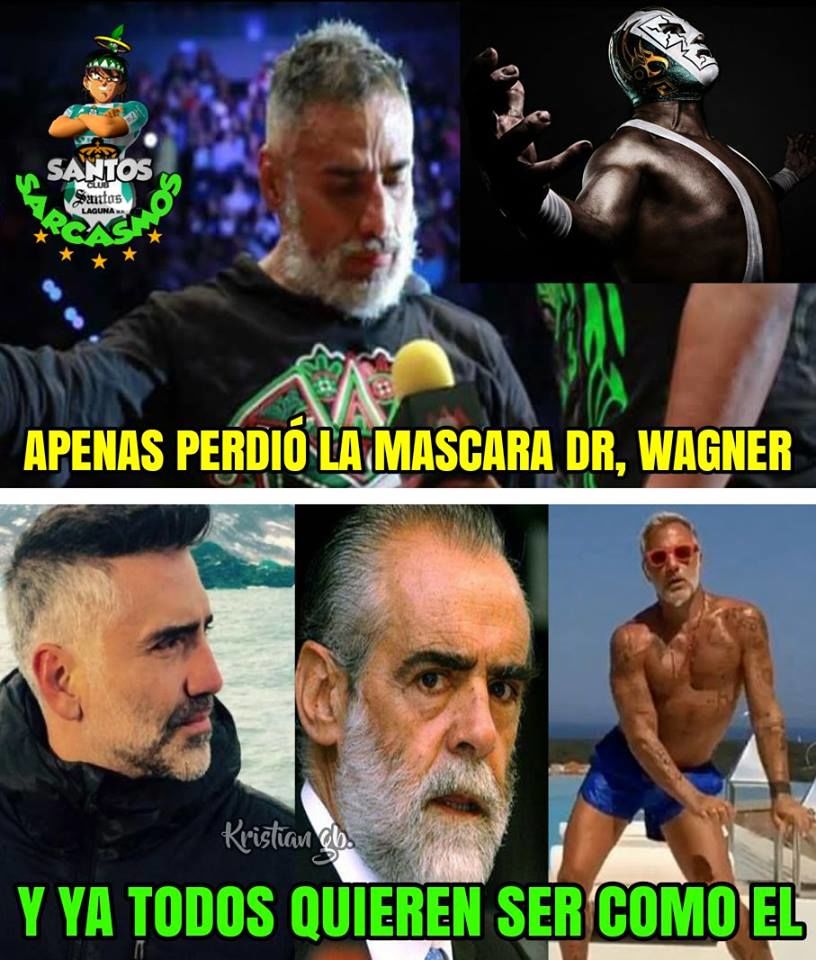 Dr Wagner sin máscara despierta los memes