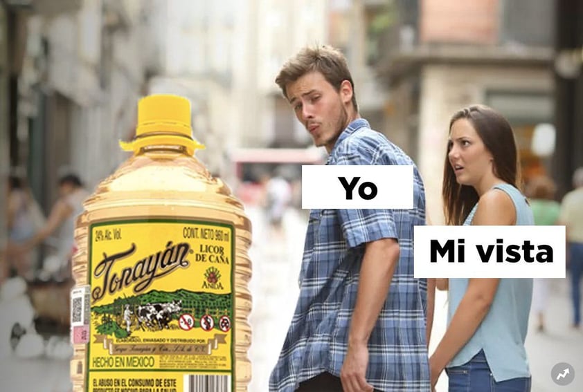 'Novio distraído', el nuevo meme del momento