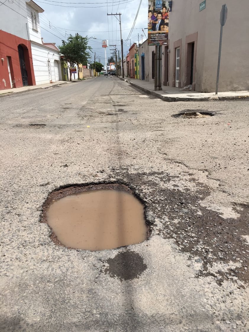 Esquina de Ocampo y Aldam, en el Barro de Tierra Blanca.