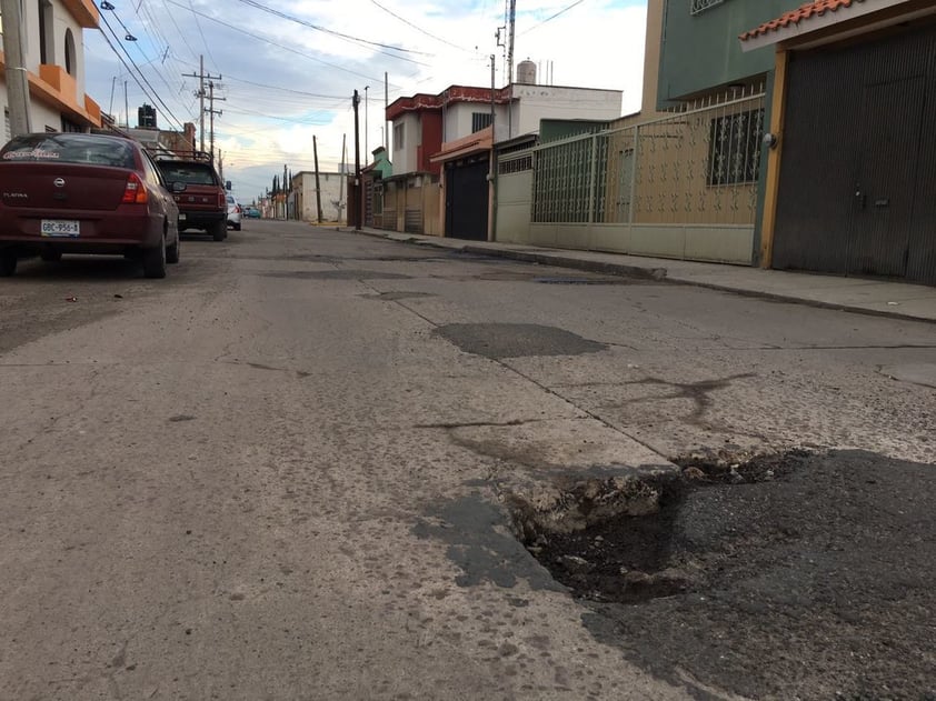 Calle Bravo entre González de la Vega y bulevar Durango.