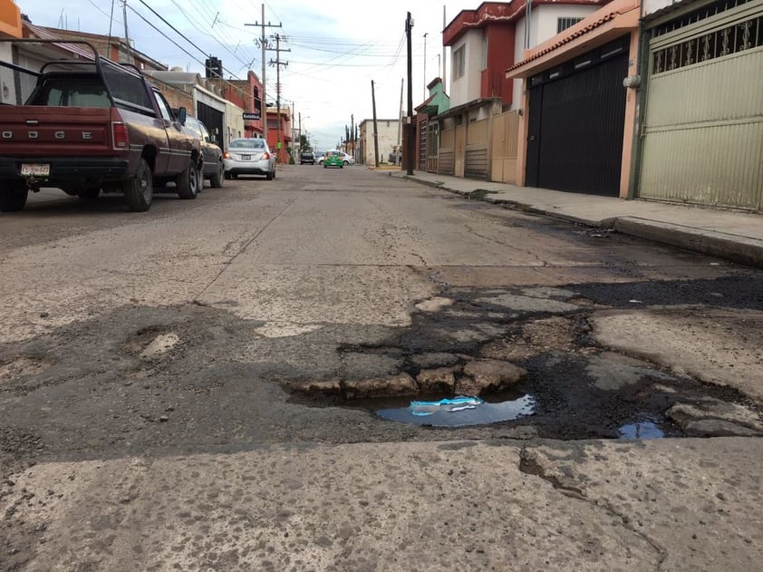 Calle Bravo entre González de la Vega y bulevar Durango.