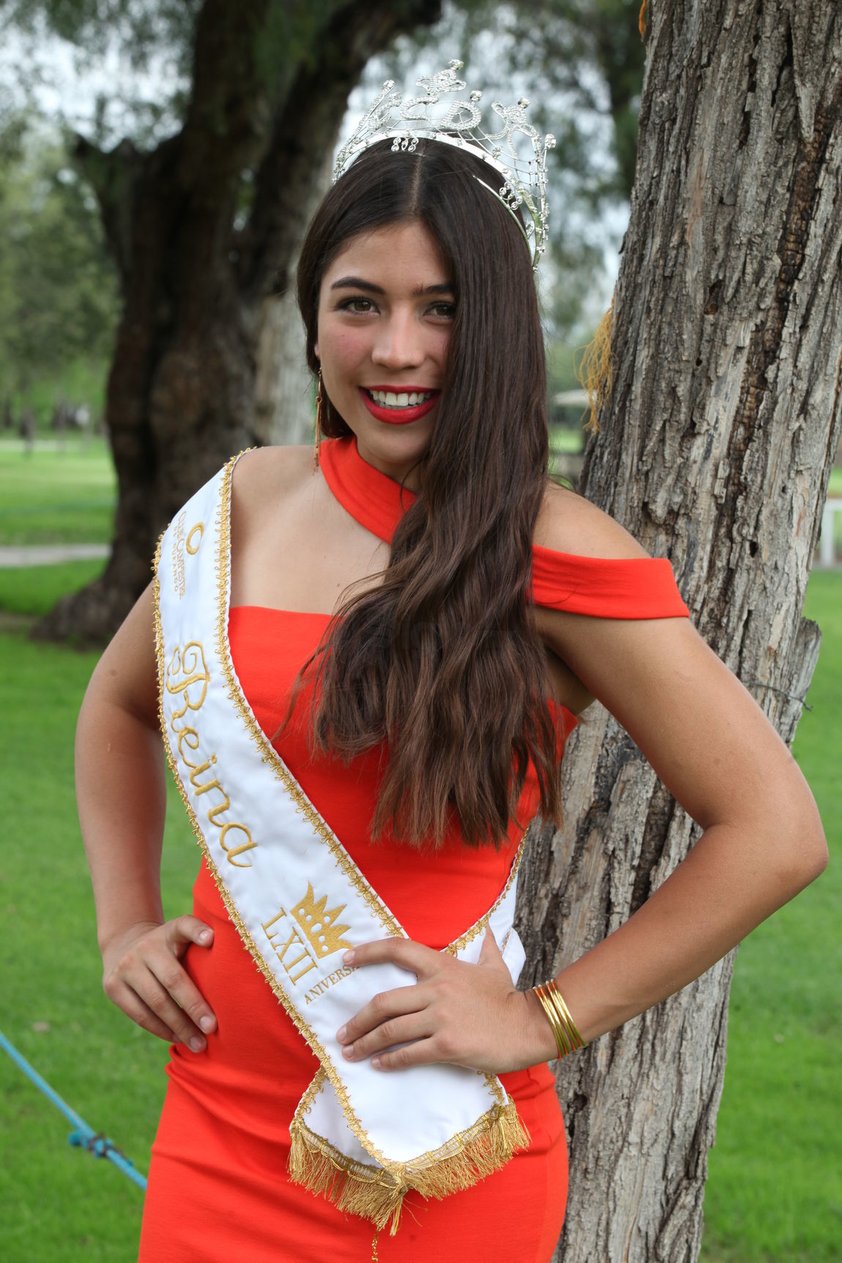 Andrea Lorena Chávez Campos, actual reina del Club Campestre de Durango.