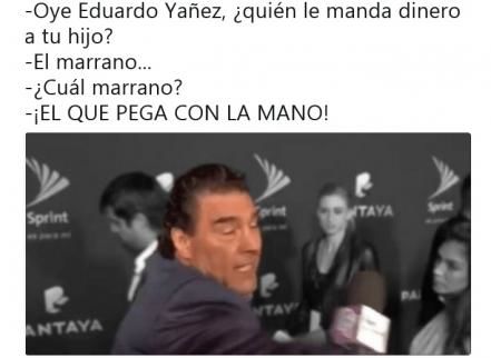 'Agreden' a Eduardo Yáñez con memes