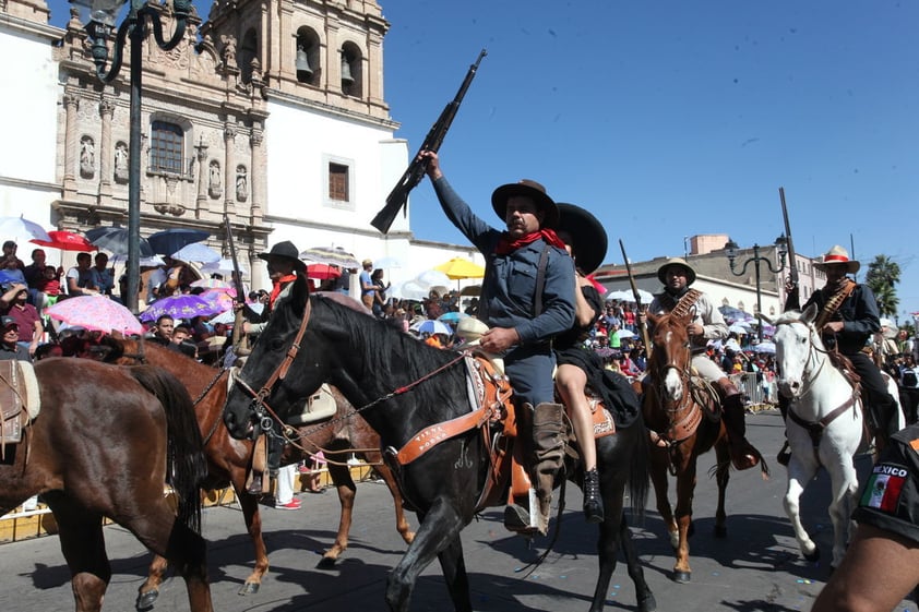 Durango conmemora el aniversario de la Revolución