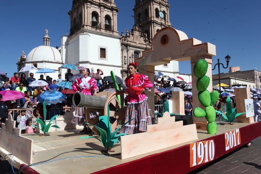 Durango conmemora el aniversario de la Revolución