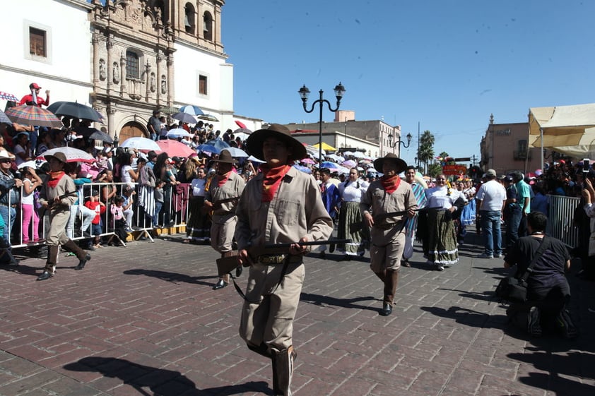 Durango conmemora el aniversario de la Revolución