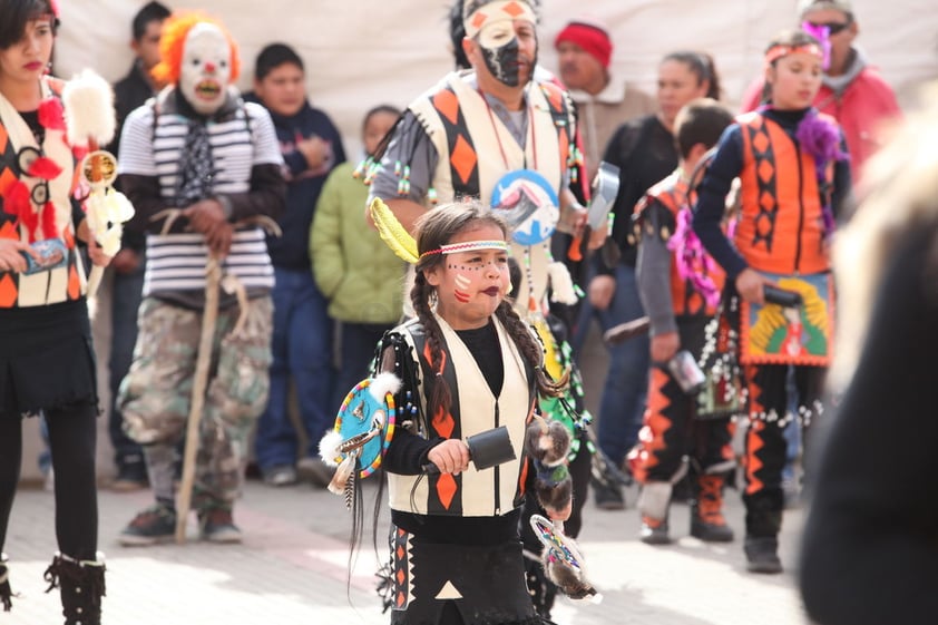 Los danzantes llegaron hasta el Santuario en esta fecha especial, para la que se prepararon durante todo el año.