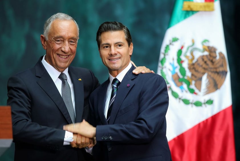 16 de julio. Visita | El presidente de Portugal, Marcelo Rebelo de Sousa visita México luego de 18 años de que el país no fuera visitado por un presidente portugués.