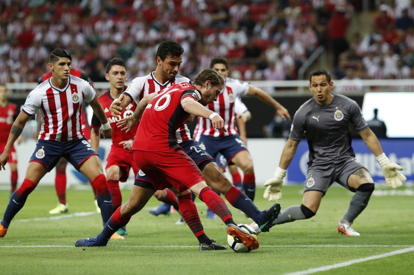 Chivas empató el marcador de manera pronta.