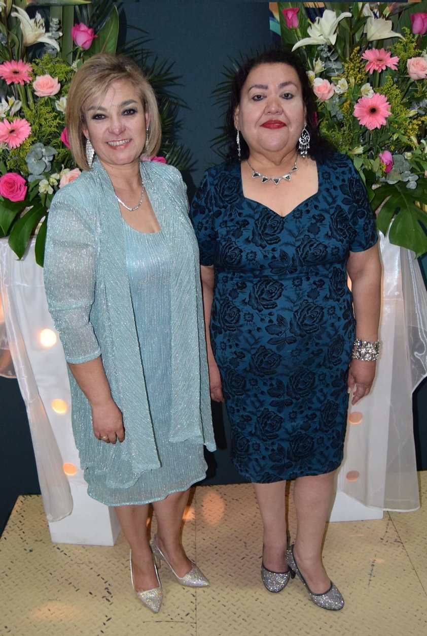 26042018 Blanca A. Rodríguez y Albina Zabala, cumplieron 35 años
de servicio educativo.