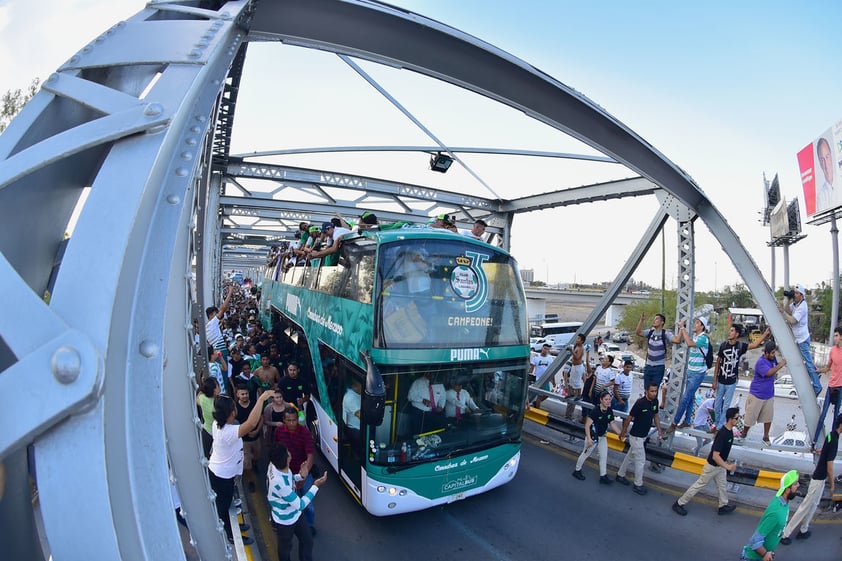 La Laguna continuó la fiesta del campeonato del Clausura 2018.