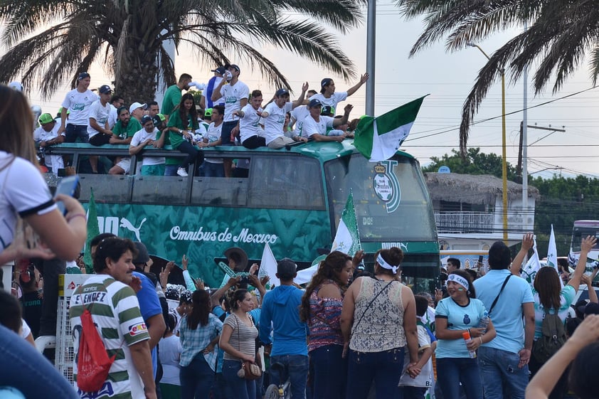 Las sonrisas no se borraron en ningún momento.