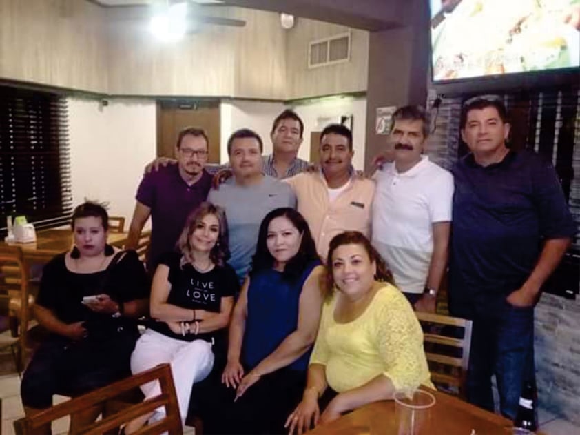 26072018 Elizabeth, Miguel, Manolo, David, Óscar, Oswaldo, Antonio, Peggy, Hilda y Liliana.