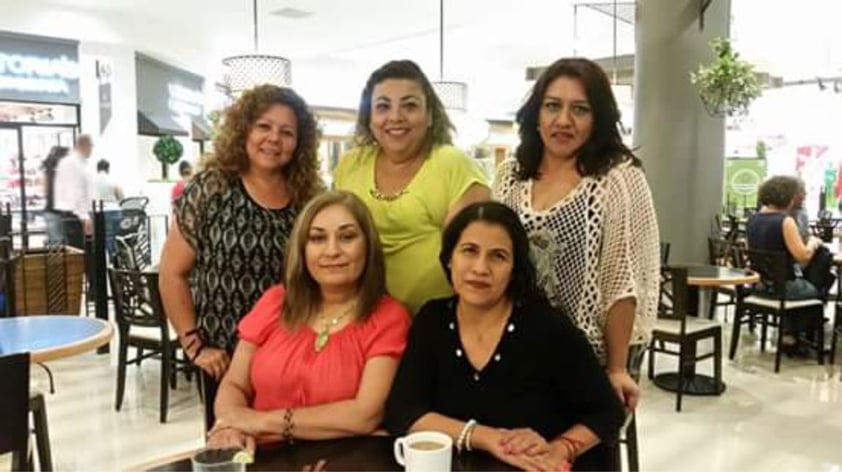 26072018 Vero Cázares, Liliana Robles, Lily Fdz., Sandra Garza y Lucy Campos.