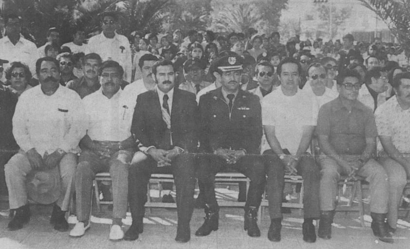 02092018 Fco. Javier Martínez, Manuel Pinto, Eulalio Gutiérrez, Jesús Reyes, Manlio Gómez y Alfredo Maldonado en la década de los 70.