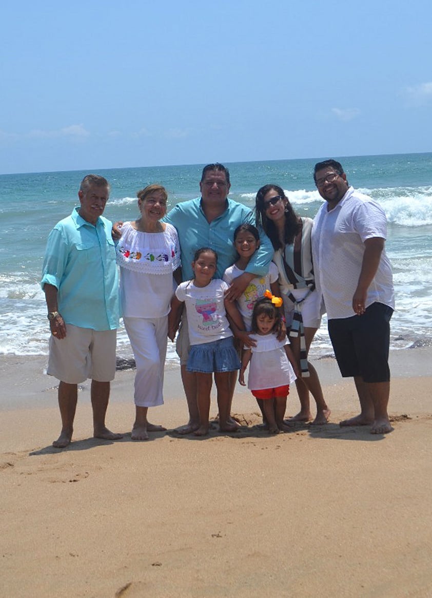 06092018 Familia Moreno en Mazatlán.