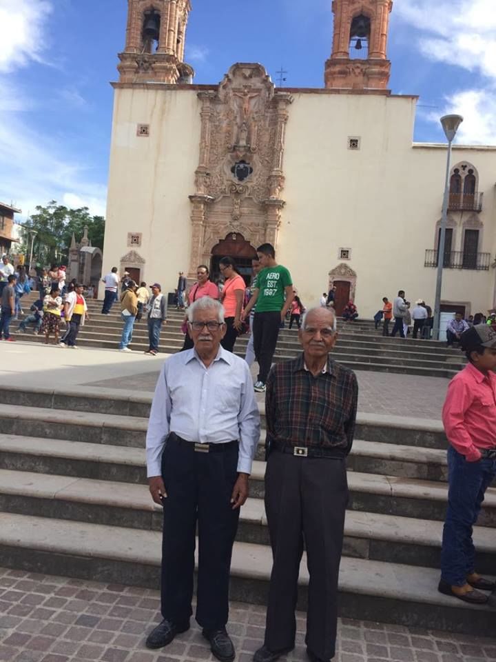 20092018 Rodolfo y Jaime Uribe Reyes en una visita a Plateros