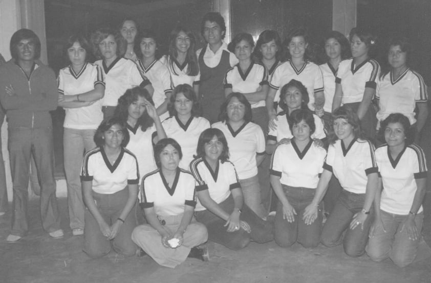 Equipo deportivo de la Generación 1978-1983 de la Facultad de Derecho de la UAdeC