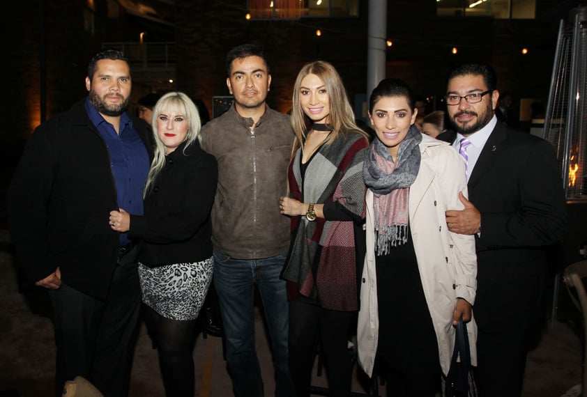 Rubén, Selene, Alicia, Horacio, Lety y Toño.