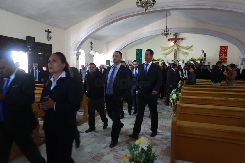 Este viernes, como todos y todas las PID, acudió a la misa de agradecimiento en el templo de San Judas Tadeo, ubicado en la colonia Héctor Mayagoitia Domínguez, en donde en el cierre del ritual leyeron la oración del Agente Investigador.