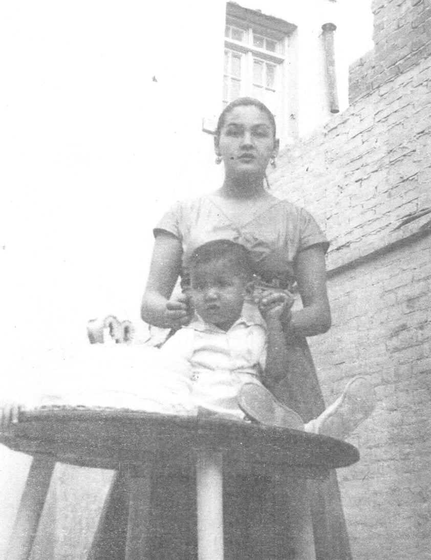 28102018 Cumpleaños No. 2 del Ing. Jorge Eduardo Wah Robles en 1955.