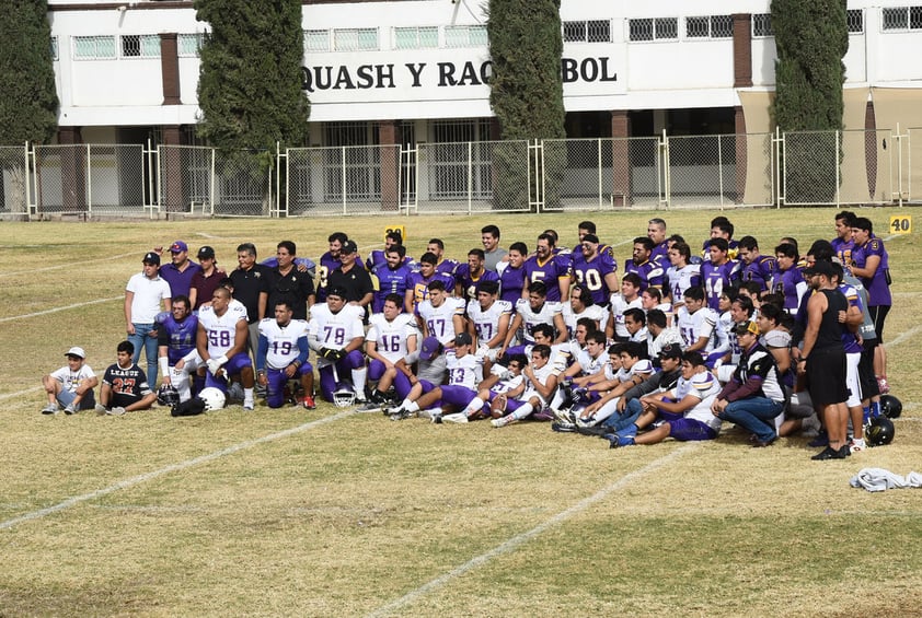 06122018 En el juego de convivencia Ex Vikingos Old School y Vikingos Juvenil.