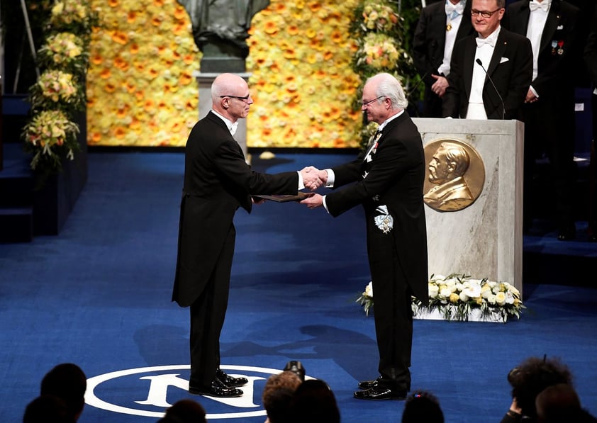 Ceremonia de entrega de los Nobel 2018