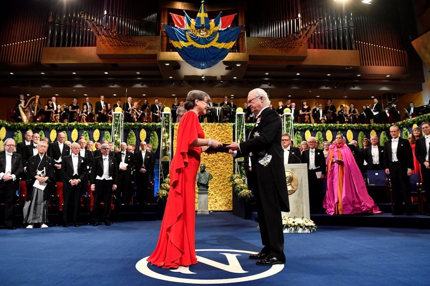 Ceremonia de entrega de los Nobel 2018