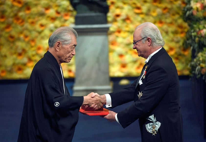 Ceremonia de entrega de los Nobel 2018