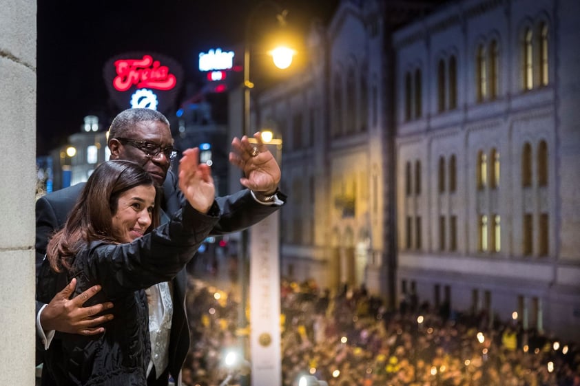 Ceremonia de entrega de los Nobel 2018