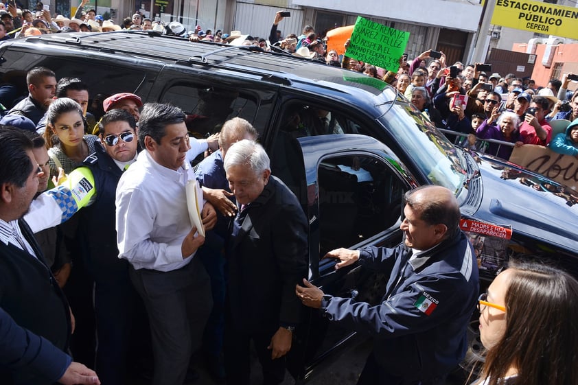 Así fue la llegada de AMLO a Torreón como presidente de la República