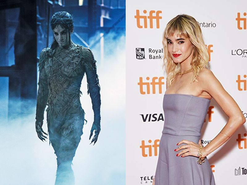 Nacida en Argelia, Sofia Boutella es además de actriz, bailarina. La hemos visto también en otros papeles donde la caracterización es clave, como en Star Trek Beyond. En la más reciente versión de La Momia, su personaje es el de, en efecto, la momia que despierta en busca de venganza.