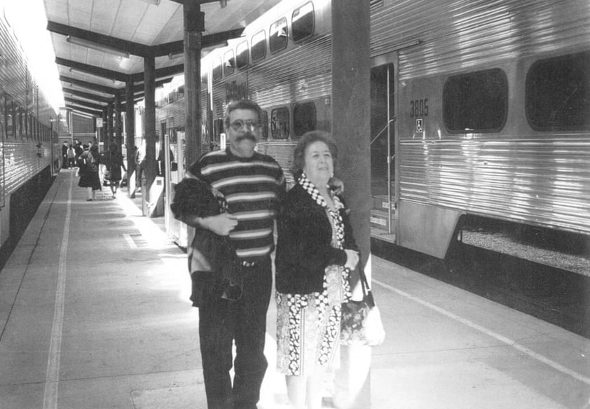 06012019 Benjamín y Carmen en San Fco., California, en 1996.